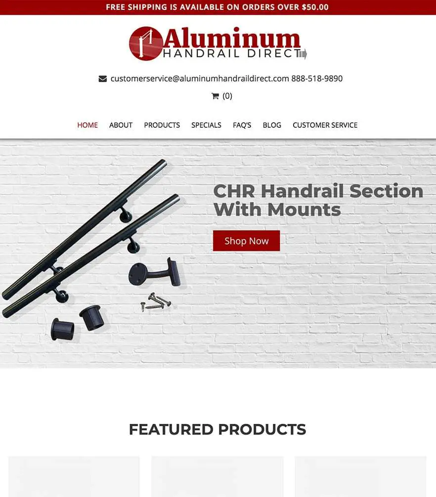 Aluminum Handrail Direct