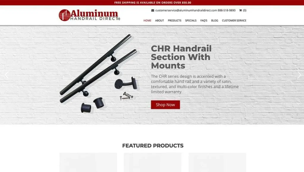 Aluminum Handrail Direct