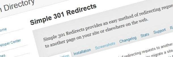 Simple-301-Redirects