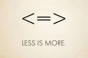 less-is-more