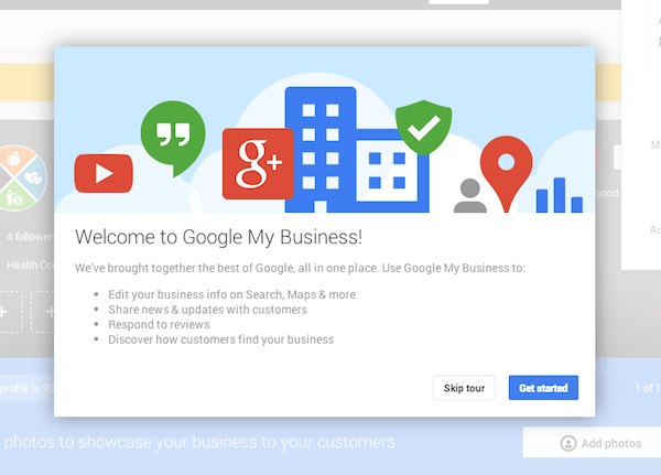 google my business