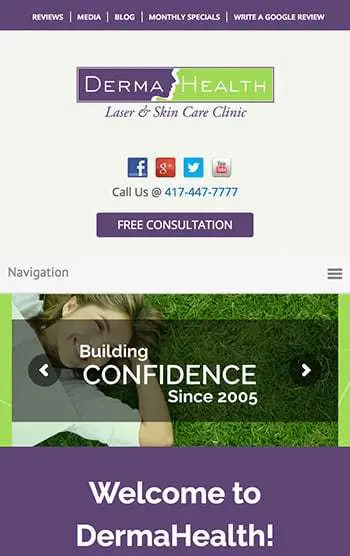 Dermahealth Laser & Skin Care Clinic — mobile