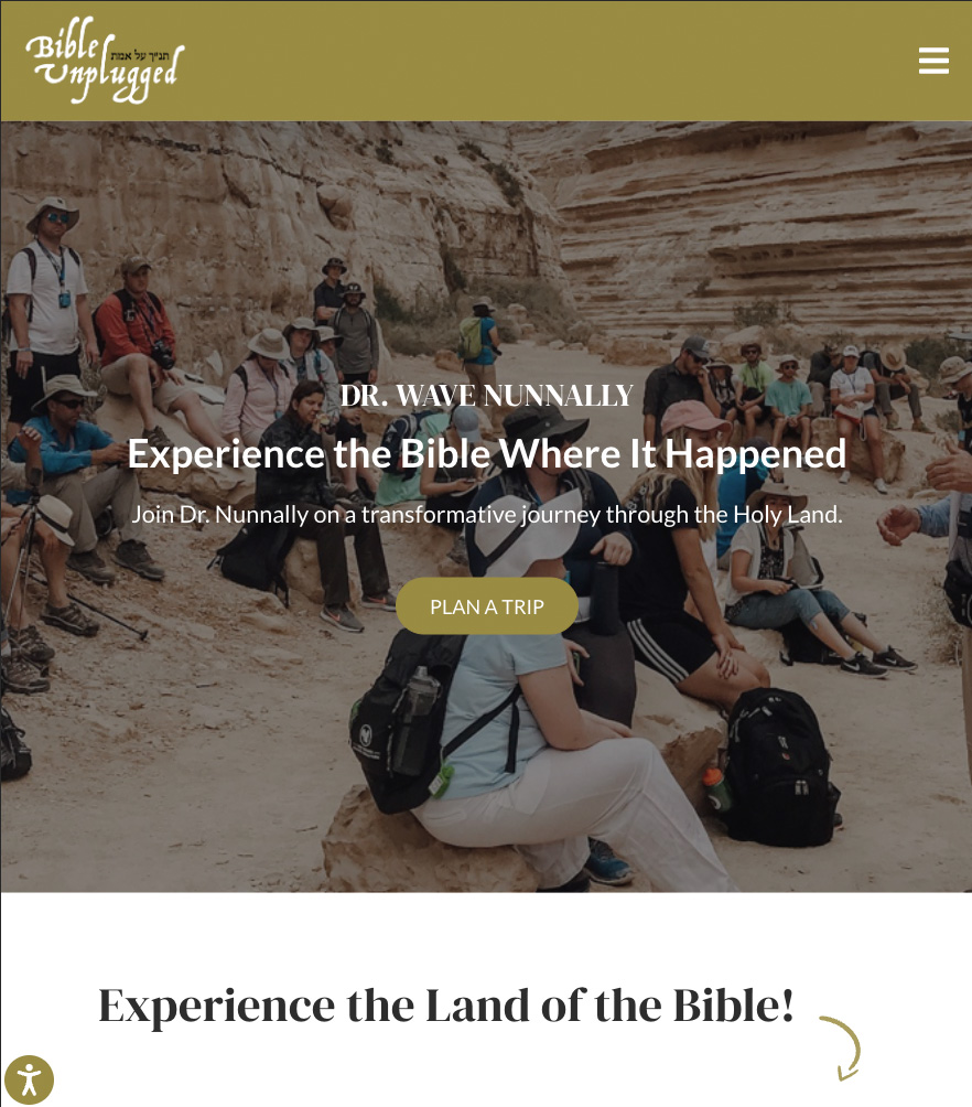 Bible Unplugged — tablet
