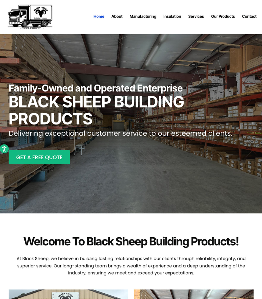 Black Sheep Building Products — tablet
