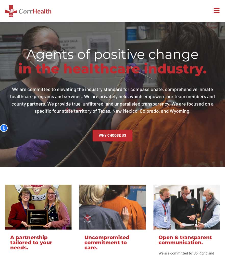 CorrHealth — tablet