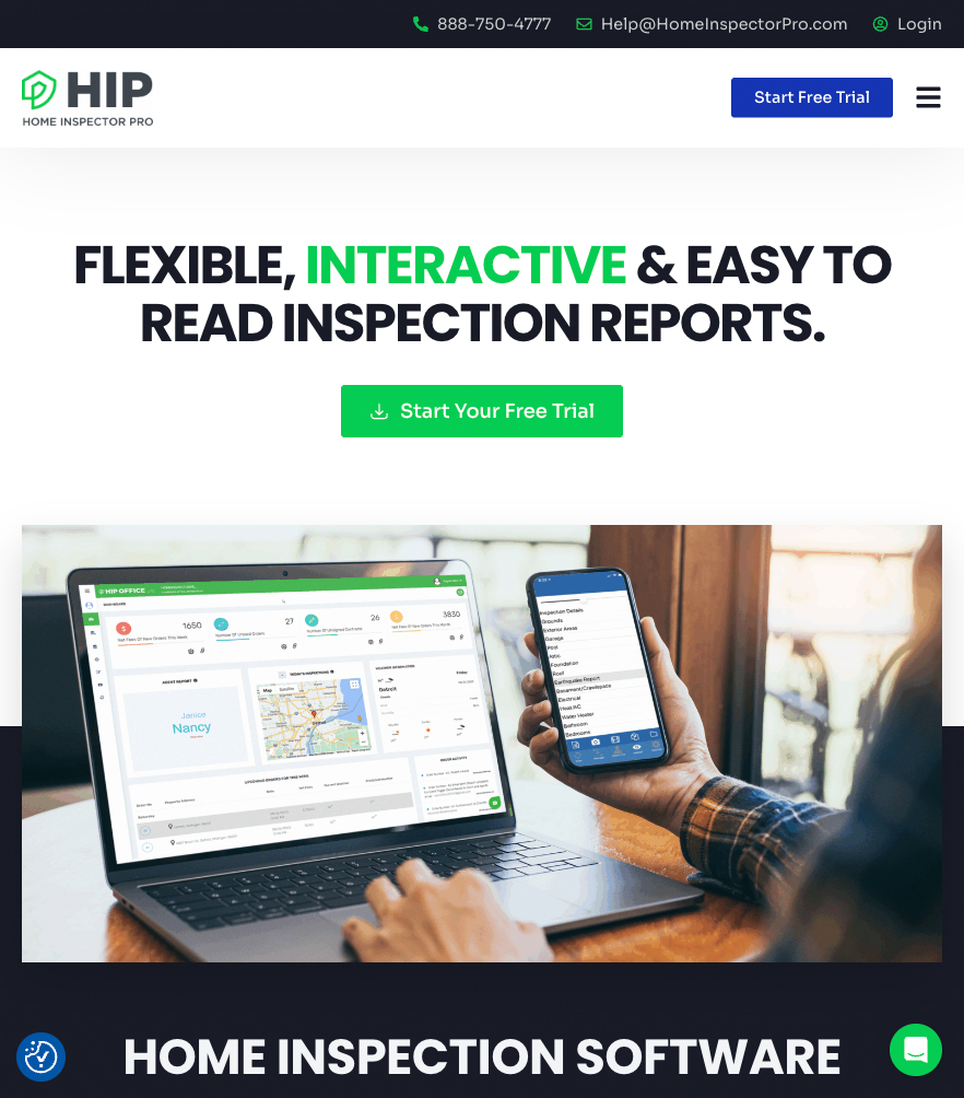 Home Inspector Pro — tablet