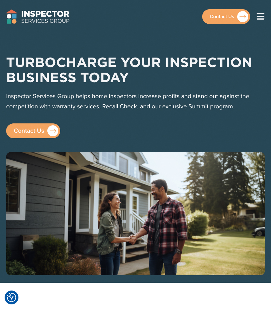 Inspector Services Group — tablet