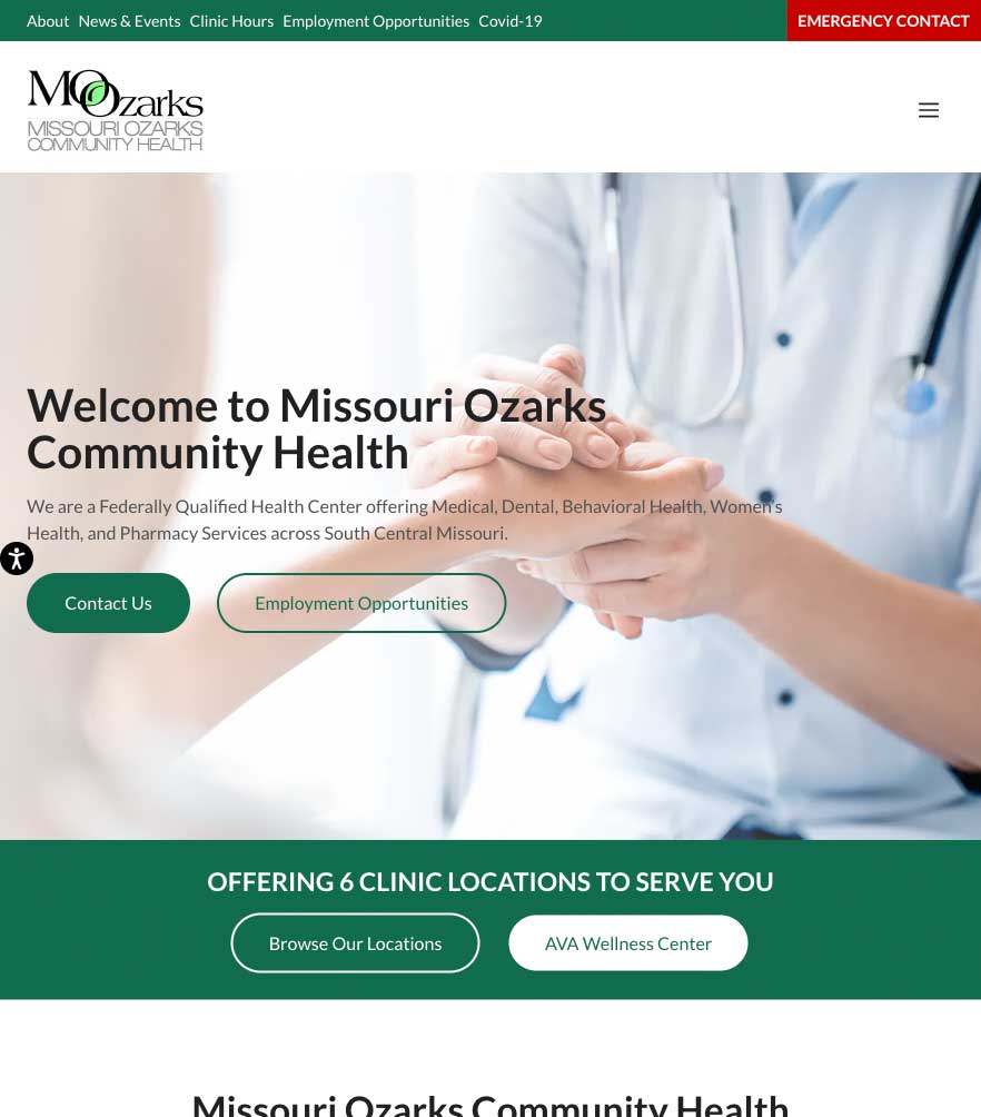 Missouri Ozarks Community Health — tablet