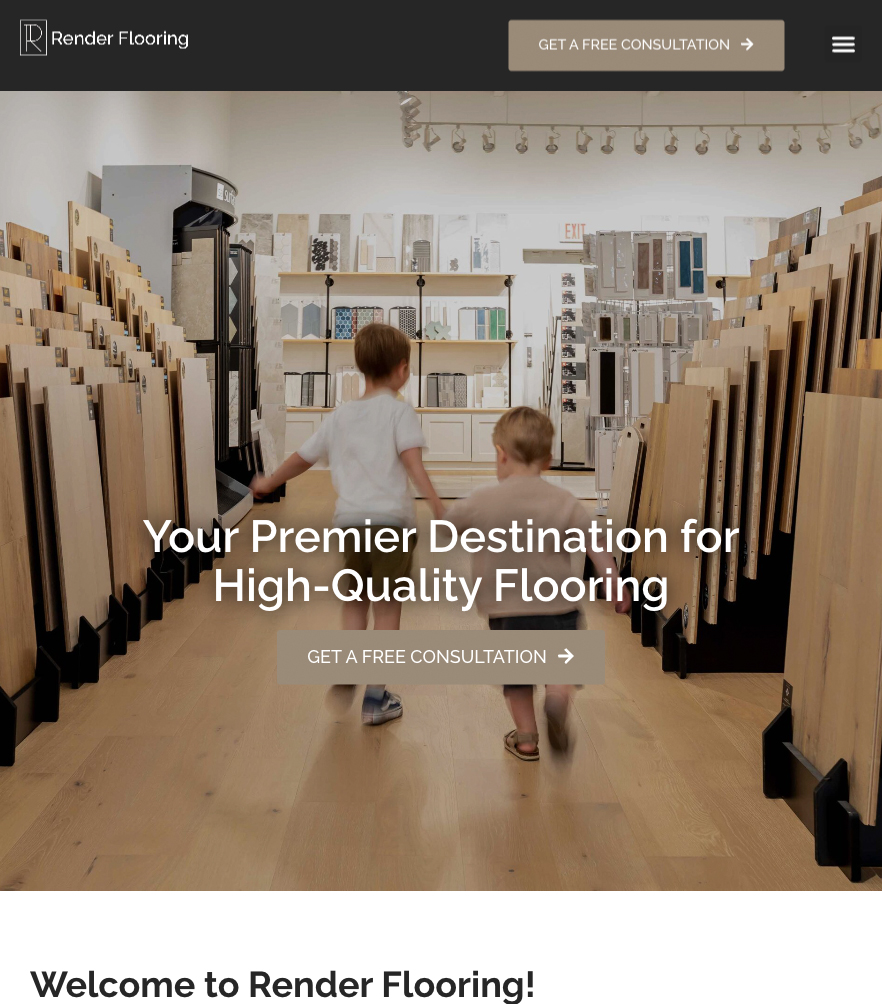 Render Flooring — tablet