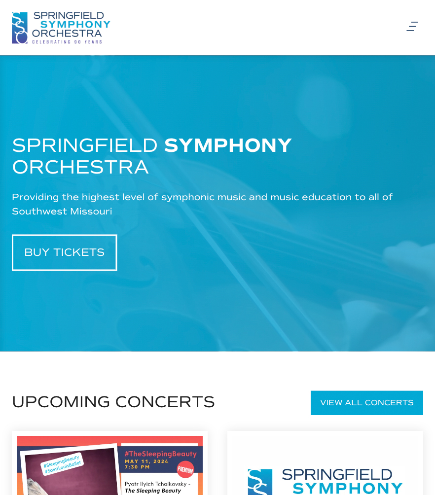 Springfield Symphony Orchestra — tablet