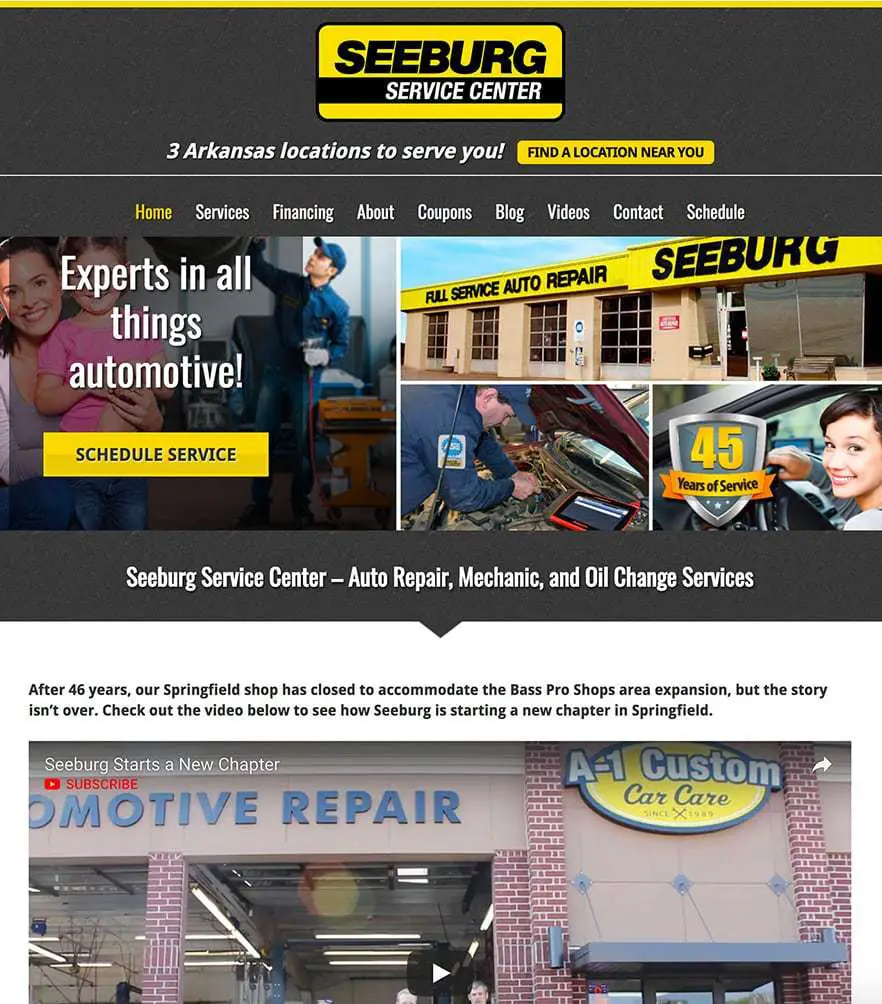 Seeburg Service Center — tablet
