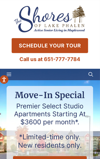 The Shores of Lake Phalen — mobile