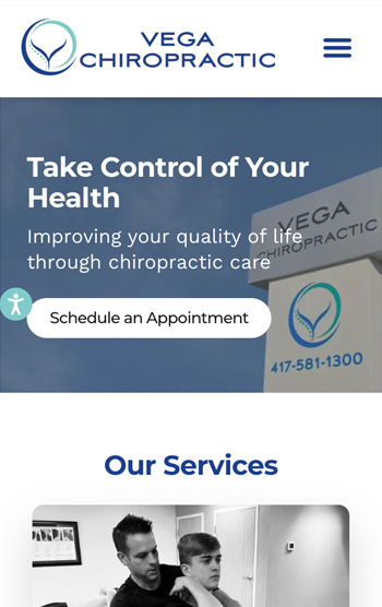 Vega Chiropractic — mobile