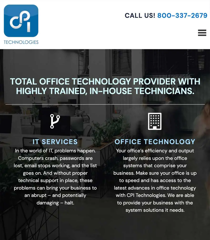 CPI Technologies — tablet