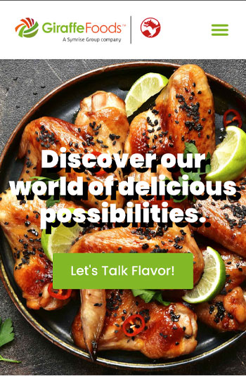 Giraffe Foods — mobile