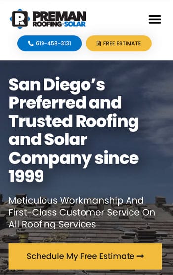 Preman Roofing-Solar — mobile