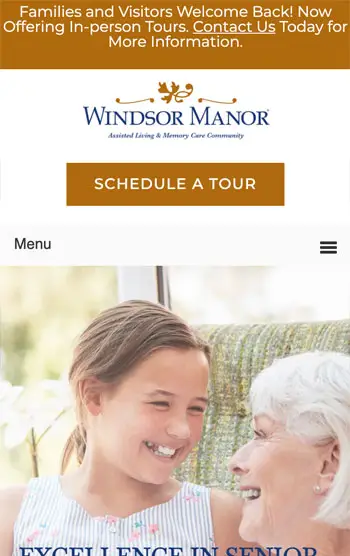 Windsor Manor — mobile