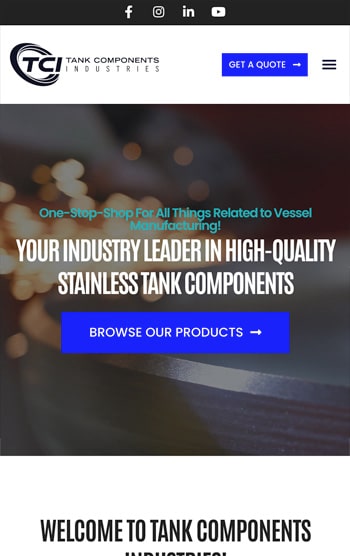 Tank Components Industries — mobile