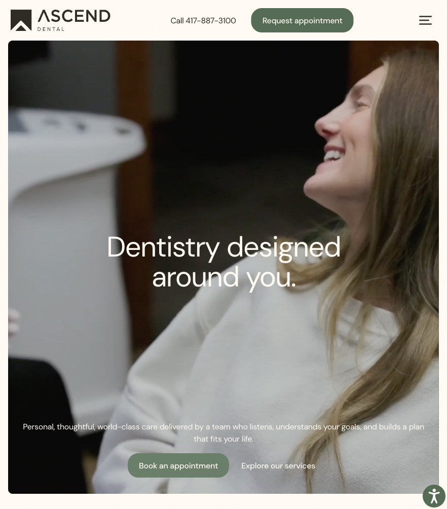 Ascend Dental Designs — tablet