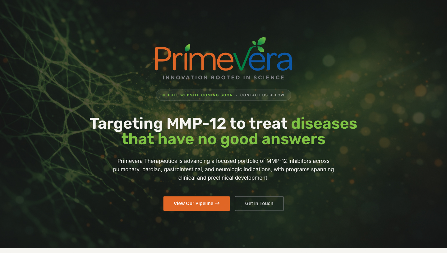 Primevera Therapeutics