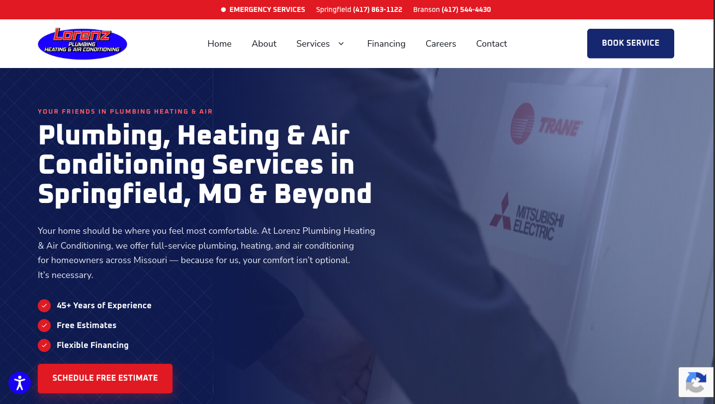 Lorenz Plumbing, Heating & Airconditioning